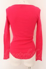画像2: 【SALE】RNA / ラウンドカットテレコカットソー M ピンク O-24-04-28-1098-PU-TO-YM-ZT398 (2)