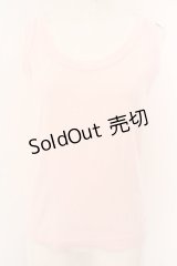 RNA / カラータンクトップ M ピンク O-24-04-28-1099-PU-TO-YM-ZT398