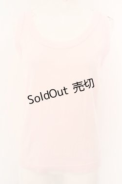 画像1: RNA / カラータンクトップ M ピンク O-24-04-28-1099-PU-TO-YM-ZT398