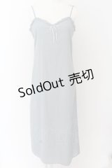PINK HOUSE / インナーキャミワンピース  サックス O-24-04-30-1089-LO-OP-OW-ZT401