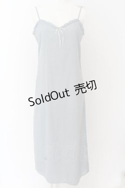 画像1: PINK HOUSE / インナーキャミワンピース  サックス O-24-04-30-1089-LO-OP-OW-ZT401