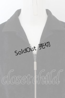 画像2: Karl Helmut / パイル地風薄手ブルゾン  黒 O-24-04-30-1095-EL-JA-SA-ZT405