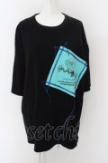 LAND by MILKBOY / SLIME PATCH　Tシャツ  ブラック O-24-04-30-109-MB-TO-OW-ZS