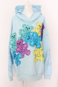 LAND by MILKBOY / GUMMIES HOODIE  サックス O-24-04-30-114-MB-TO-OW-ZS