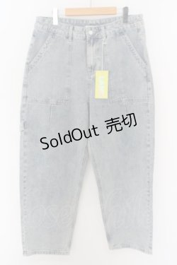 画像1: LAND by MILKBOY / LAND PLAIN DENIMS L ブルーデニム O-24-04-30-126-MB-PA-OW-ZT149