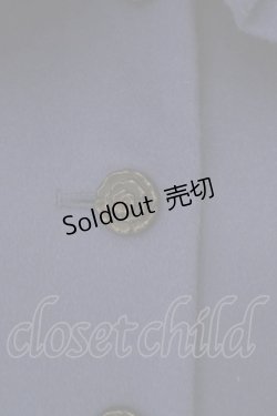 画像4: Moi-meme-Moitie / バラフレームプリントコート 2 ブルー O-24-04-30-040-MO-CO-OW-OS