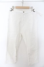 画像1: Na+H / デニムパンツ  ホワイト O-24-05-04-045-PU-PA-OW-ZT595 (1)