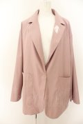 NieR Clothing / NieR CASUAL SUITS SET-UP【DULL PINK】のジャケット F ピンク O-24-05-04-054-PU-JA-OW-OS