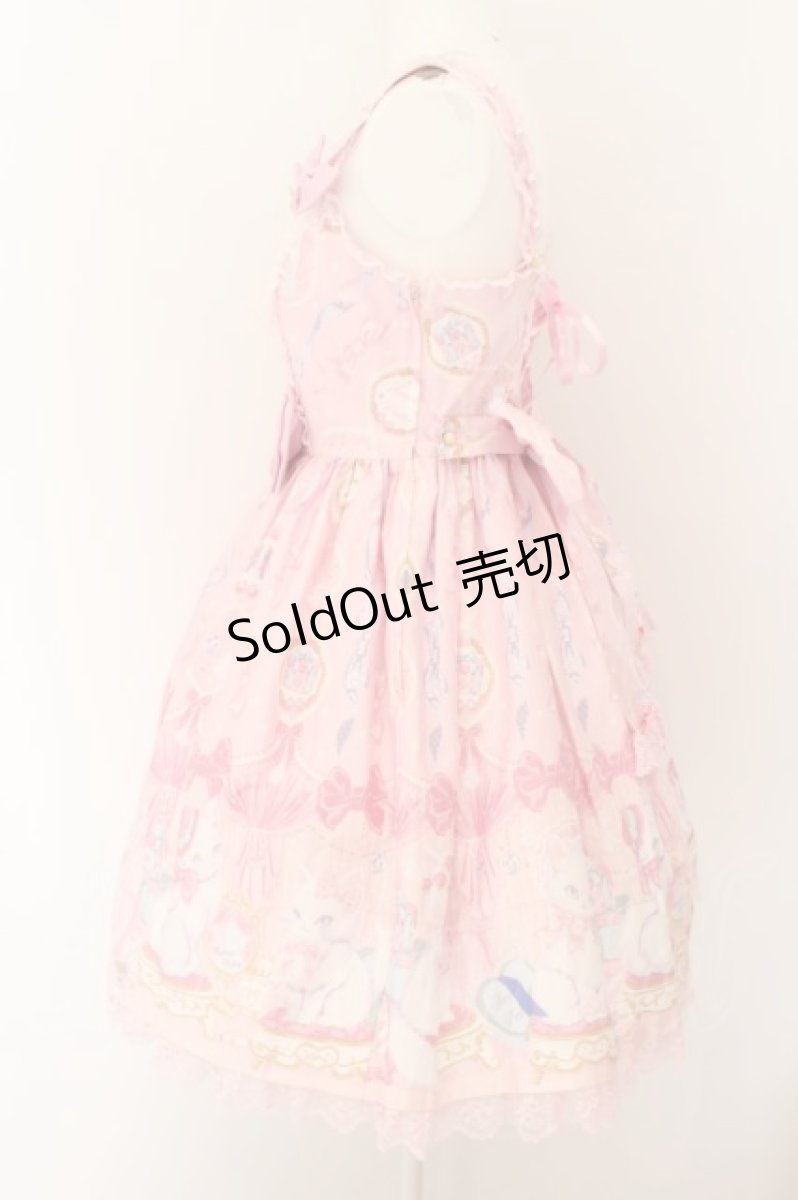 画像4: Angelic Pretty / Dolly Catジャンパースカート  ピンク O-24-05-07-005-AP-OP-OW-OS (4)