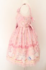 画像4: Angelic Pretty / Dolly Catジャンパースカート  ピンク O-24-05-07-005-AP-OP-OW-OS (4)