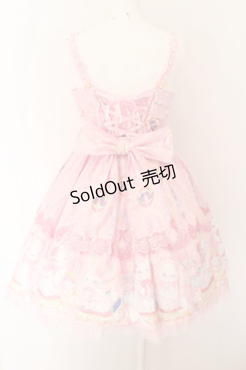 画像5: Angelic Pretty / Dolly Catジャンパースカート  ピンク O-24-05-07-005-AP-OP-OW-OS (5)