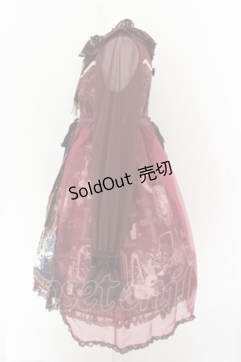 画像3: Angelic Pretty / メルカトル骨董品店ワンピース  ワイン O-24-05-07-002-AP-OP-IG-OS (3)