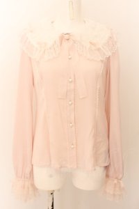 Angelic Pretty / Airy Frillブラウス（2023年）  ピンク O-24-05-10-042-AP-BL-IG-OS