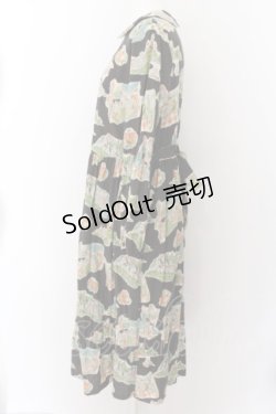 画像2: Jane Marple / Puss in Boots playfulドレス M クロ O-24-05-11-044-JM-OP-OW-OS