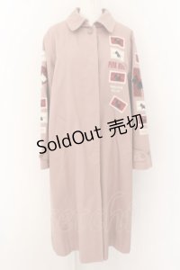 PINK HOUSE / スコッチテリアワッペンツイルコート  ピンク O-24-05-11-048-LO-CO-OW-OS