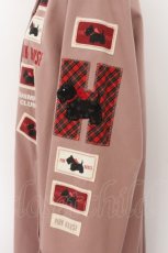 画像4: PINK HOUSE / スコッチテリアワッペンツイルコート  ピンク O-24-05-11-048-LO-CO-OW-OS (4)