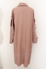 画像6: PINK HOUSE / スコッチテリアワッペンツイルコート  ピンク O-24-05-11-048-LO-CO-OW-OS (6)