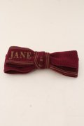 Jane Marple / ロゴリボンヘアコサージュ（2017年）  ワイン O-24-05-11-079-JM-AC-OW-OS