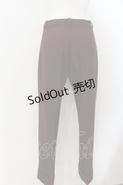 画像2: Jane Marple Dans Le Saｌon / ウールパンツ M ワイン O-24-05-15-005-JM-PA-IG-ZT005