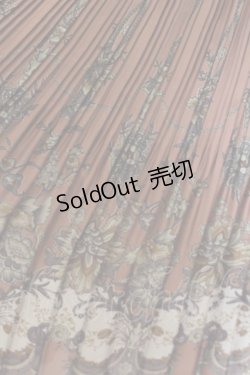 画像2: 【SALE】axes femme / スカーフ柄プリーツスカート  ピンクベージュ O-24-05-19-042-AX-SK-IG-ZT266