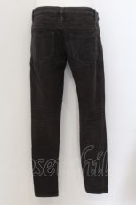 画像2: 【SALE】WORLD WIDE LOVE！(Rydia) / デッドスマイルデニムパンツ 1 ブラック O-24-05-19-001-PU-OP-OW-ZT177 (2)