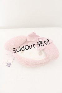 Maison de FLEUR / My Melody フェイスポーチ  ピンク O-24-05-19-117-LO-ZA-IG-ZT433