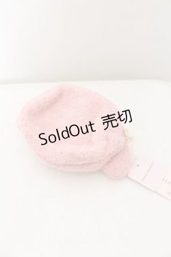 画像2: Maison de FLEUR / My Melody フェイスポーチ  ピンク O-24-05-19-117-LO-ZA-IG-ZT433