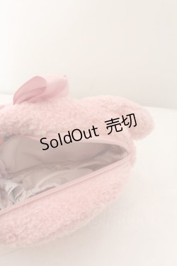 画像3: Maison de FLEUR / My Melody フェイスポーチ  ピンク O-24-05-19-117-LO-ZA-IG-ZT433