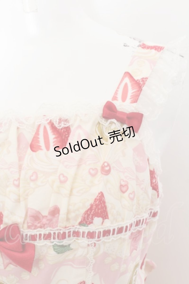 画像3: Angelic Pretty / Melty Berry Princessジャンパースカート  アイボリー O-24-05-19-017-AP-OP-OW-OS (3)