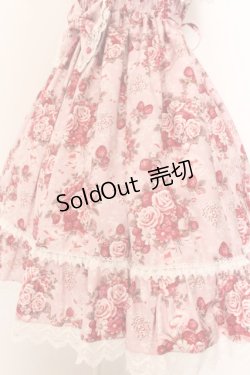 画像3: BABY,THE STARS SHINE BRIGHT / シュガーブーケ〜永遠の乙女の憧れ〜柄シャーリングワンピース  いちごムース O-24-05-22-008-BA-OP-IG-OS
