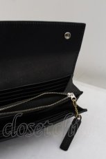 画像3: 【SALE】RNA / 型押しロングウォレット  ブラック O-24-05-24-140-PU-ZA-OW-ZT433 (3)