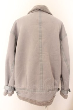 画像2: NieR Clothing / COATふわもこ防寒2WAYボアムートンコート  ブラック O-24-05-30-1140-PU-CO-OW-ZT-C016