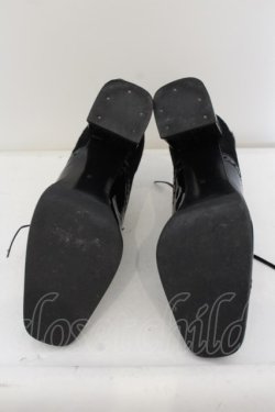 画像6: Jane Marple / ハラコ切替シューズ M クロ O-24-05-31-008-JM-SH-OW-ZT-K001