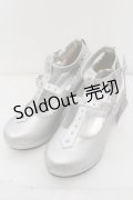 Angelic Pretty / Milky Crossシューズ M シルバー O-24-05-31-009-AP-SH-OW-ZT-K001