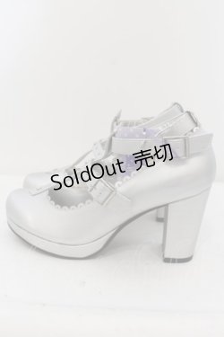 画像2: Angelic Pretty / Milky Crossシューズ M シルバー O-24-05-31-009-AP-SH-OW-ZT-K001
