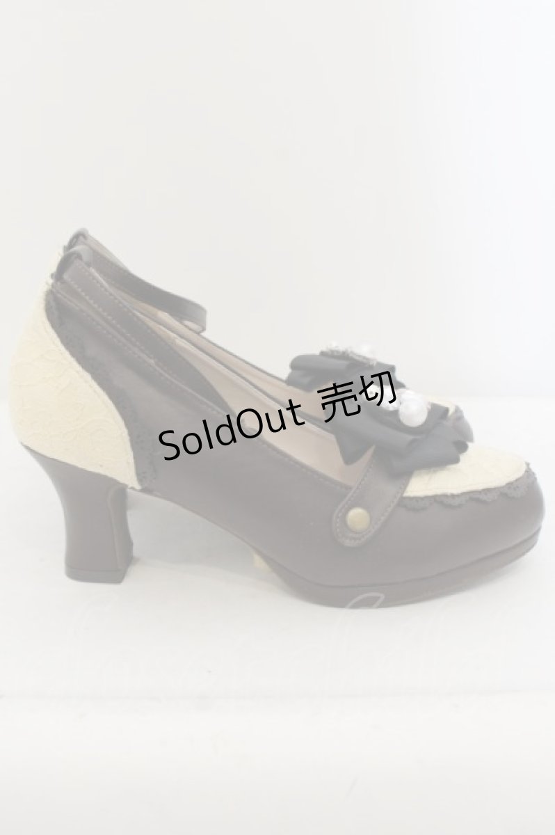 画像4: 【SALE】axes femme Kawaii / キャンディビジューパンプス L ブラウン O-24-05-31-013-AX-SH-IG-ZH (4)