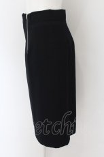画像2: Jean Paul GAULTIER /ZIPウールスカート L ブラック O-24-06-10-036-GO-SK-OW-ZI (2)