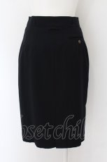 画像3: Jean Paul GAULTIER /ZIPウールスカート L ブラック O-24-06-10-036-GO-SK-OW-ZI (3)