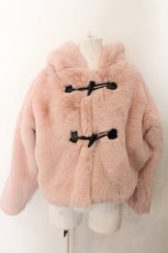 画像1: KRY CLOTHING / 「ANMA」ショート丈ダッフルコート  ピンク O-24-06-19-047-EL-CO-IG-ZTC058 (1)