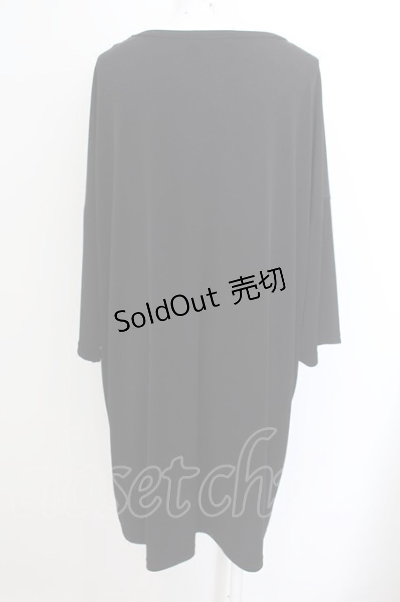 画像3: anko ROCK / 「ここにいるよ？」BIG Tシャツ  ブラック O-24-06-30-1005-PU-TS-YM-ZT036 (3)