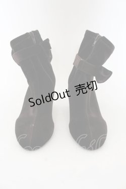 画像2: axes femme / ベロアブーティ M ブラウン O-24-07-03-087-AX-SH-IG-ZT335