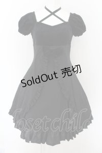 LAPIN AGILL / アマレット別珍ワンピース  ブラック O-24-07-06-008-EL-OP-IG-OS