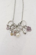 画像1: axes femme / 7連リングネックレス  シルバー O-24-07-08-044-AX-AC-OW-ZT208-F004 (1)