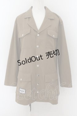 画像1: NieR Clothing / POCKET　シャツ F ブラウン O-24-07-08-1042-PU-BL-YM-ZI