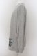 画像2: NieR Clothing / ぐれまるLONG TEE XL グレー O-24-07-08-1045-PU-TO-KB-ZI (2)