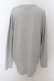 画像3: NieR Clothing / ぐれまるLONG TEE XL グレー O-24-07-08-1045-PU-TO-KB-ZI (3)