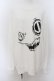 画像1: NieR Clothing / NIER FACE SWEATSHIRT  白 O-24-07-08-1058-PU-TO-KB-ZI (1)
