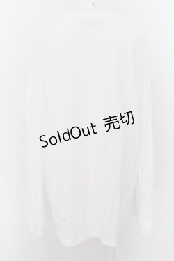 画像2: NieR Clothing / BOX LOGOロングカットソー XL 白 O-24-07-08-1060-PU-TO-KB-ZI