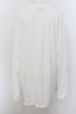 画像2: NieR CLOTHING / ぼっちプリントロングカットソー XL 白 O-24-07-08-1061-PU-TO-KB-ZT319 (2)