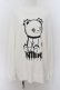 画像1: NieR Clothing / プリントSWEAT  2XL 白 O-24-07-08-1063-PU-TO-KB-ZT319 (1)